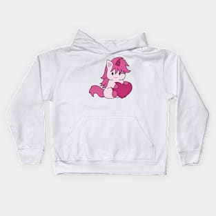 Valentine Unicorn Kids Hoodie